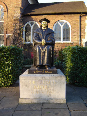 statue of Sir Thomas More